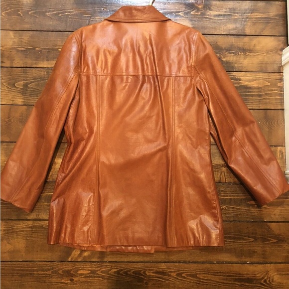 Ellen Tracy Leather Jacket - Picture 2 of 7